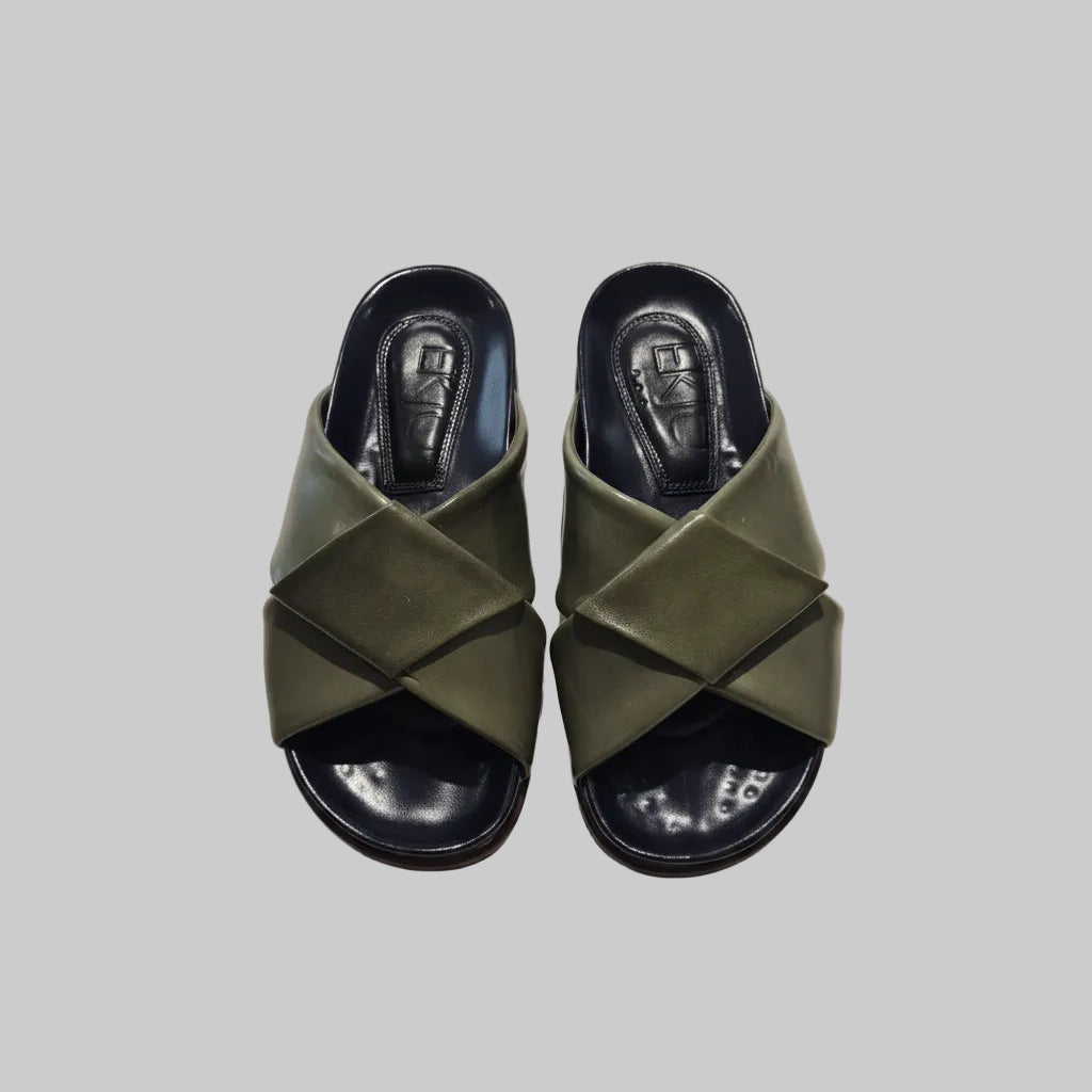 BICOLOR SANDALS