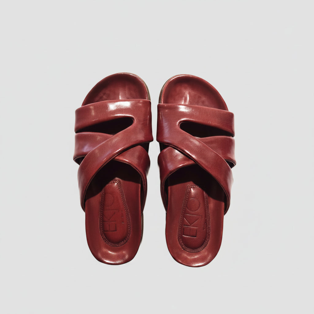 STRAPPED SANDALS