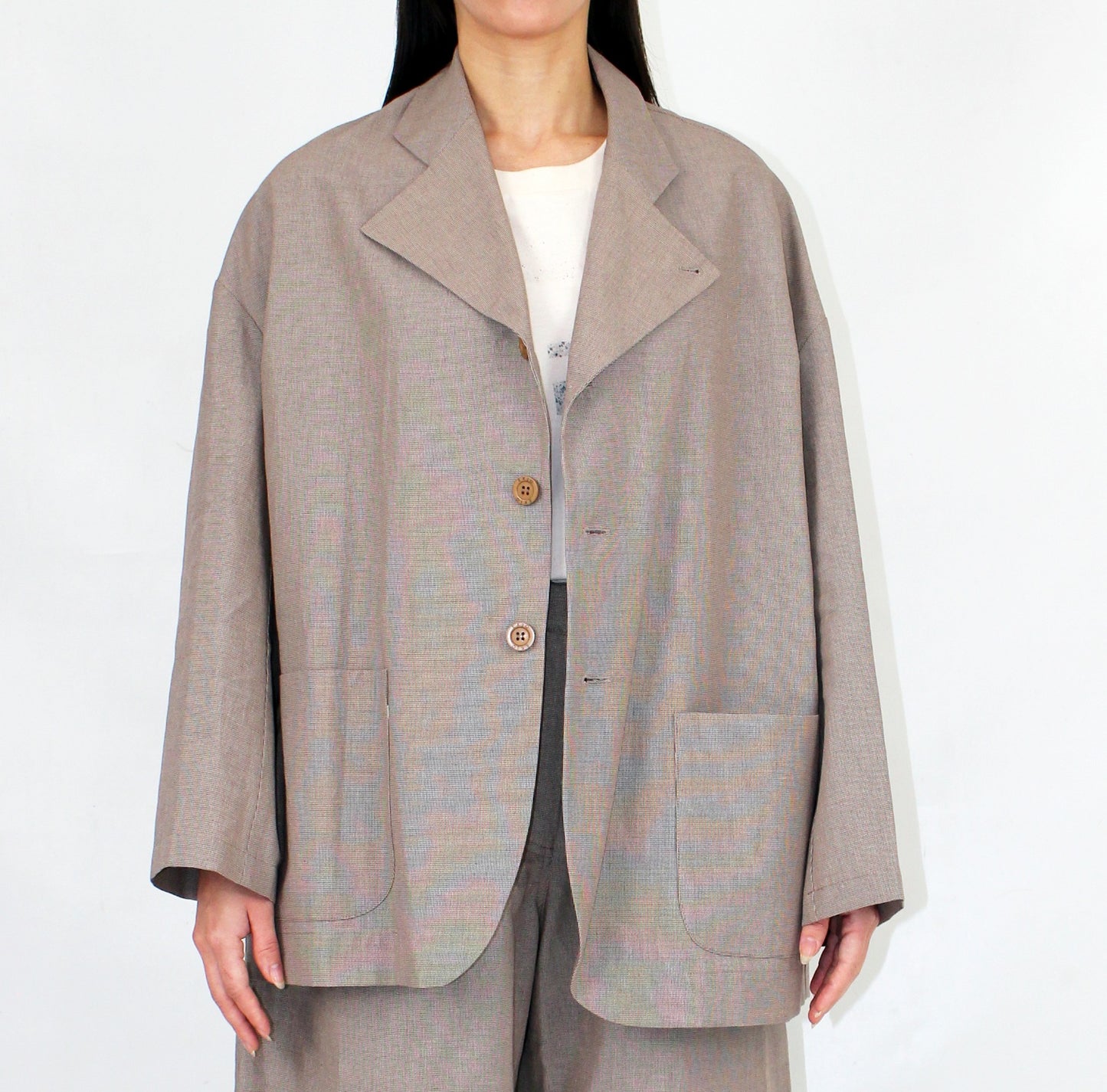 ROUND SHOULDER JACKET