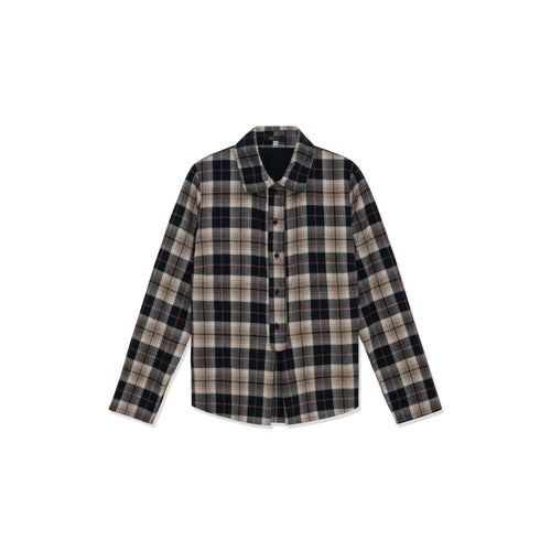 Check Shirt with uni back