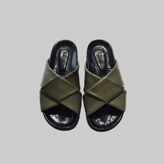 BICOLOR SANDALS