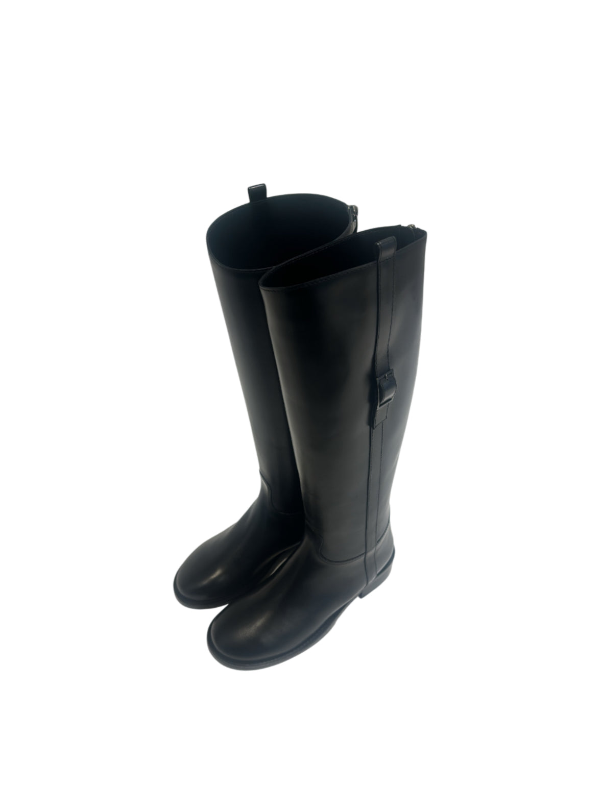 Tall Black Leather Boots – Modern Sophistication