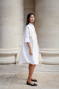 Oversize shirt dress - artisanal déco