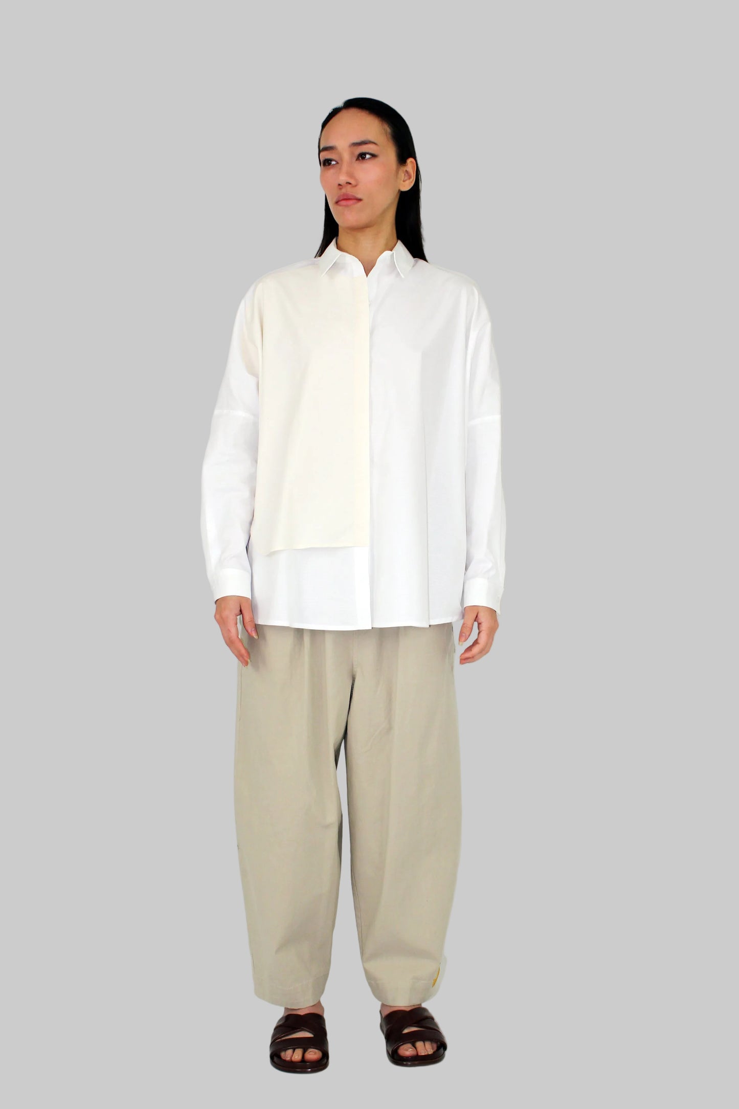 OVERSIZE SHIRT W/ PATCH
