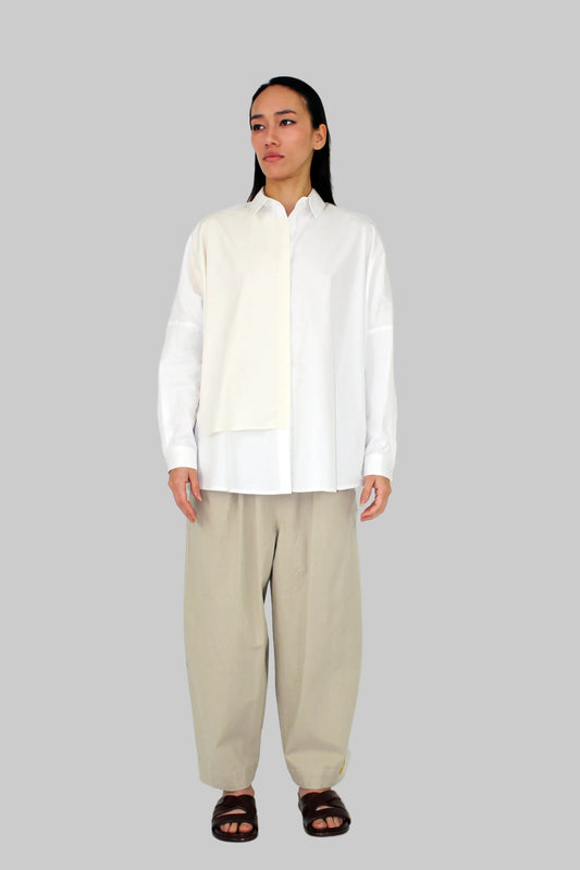 OVERSIZE SHIRT W/ PATCH