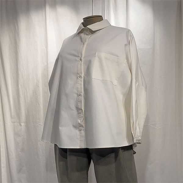 Oversize long sleeves shirt