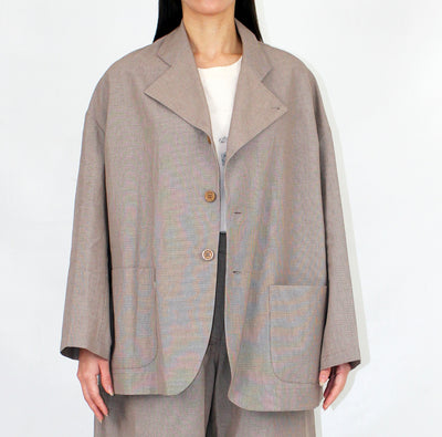 ROUND SHOULDER JACKET