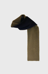 ÉCHARPE bi-matière avec fourrure