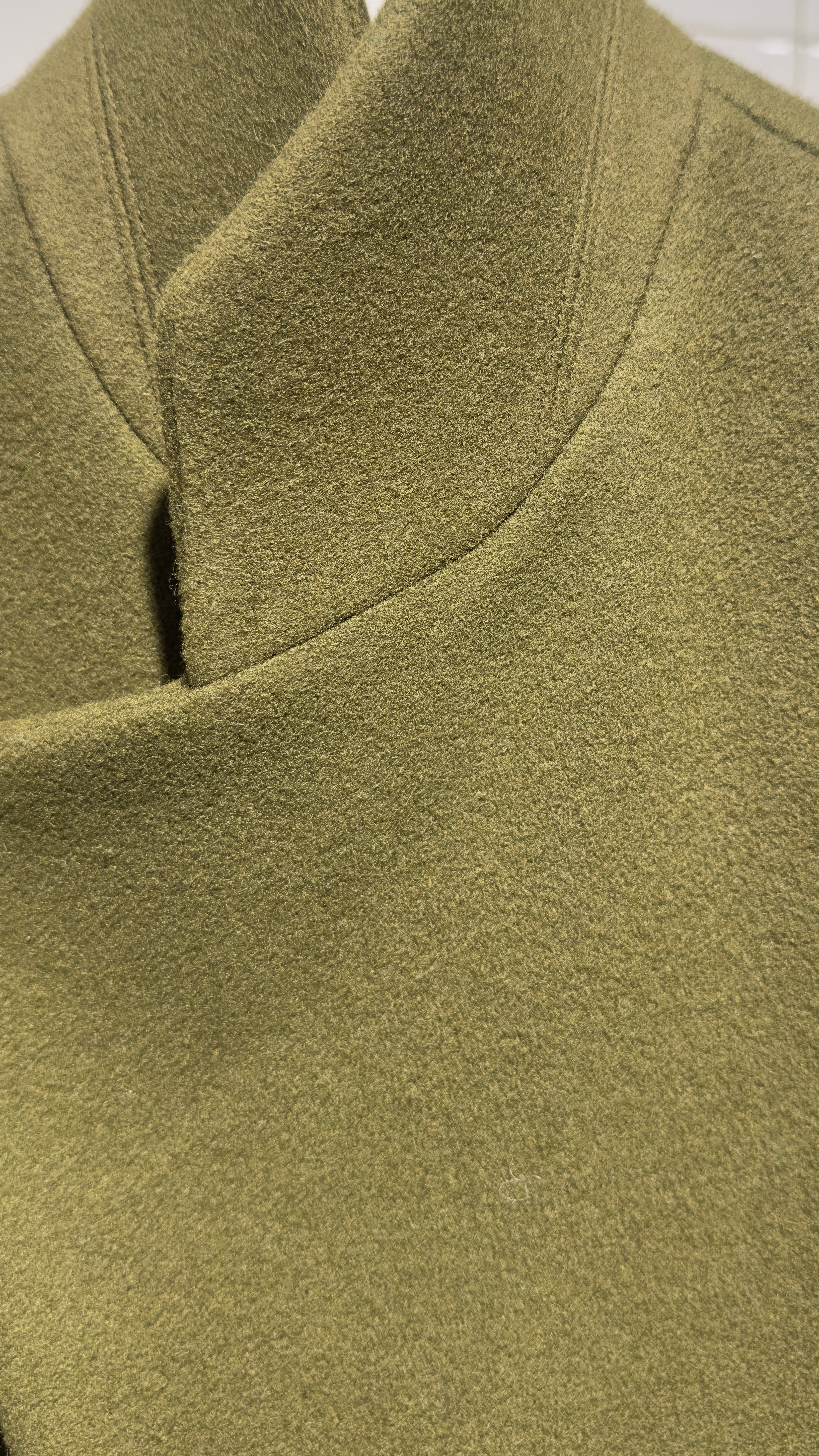 Round shoulder Jacket Coat