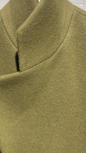 Round shoulder Jacket Coat