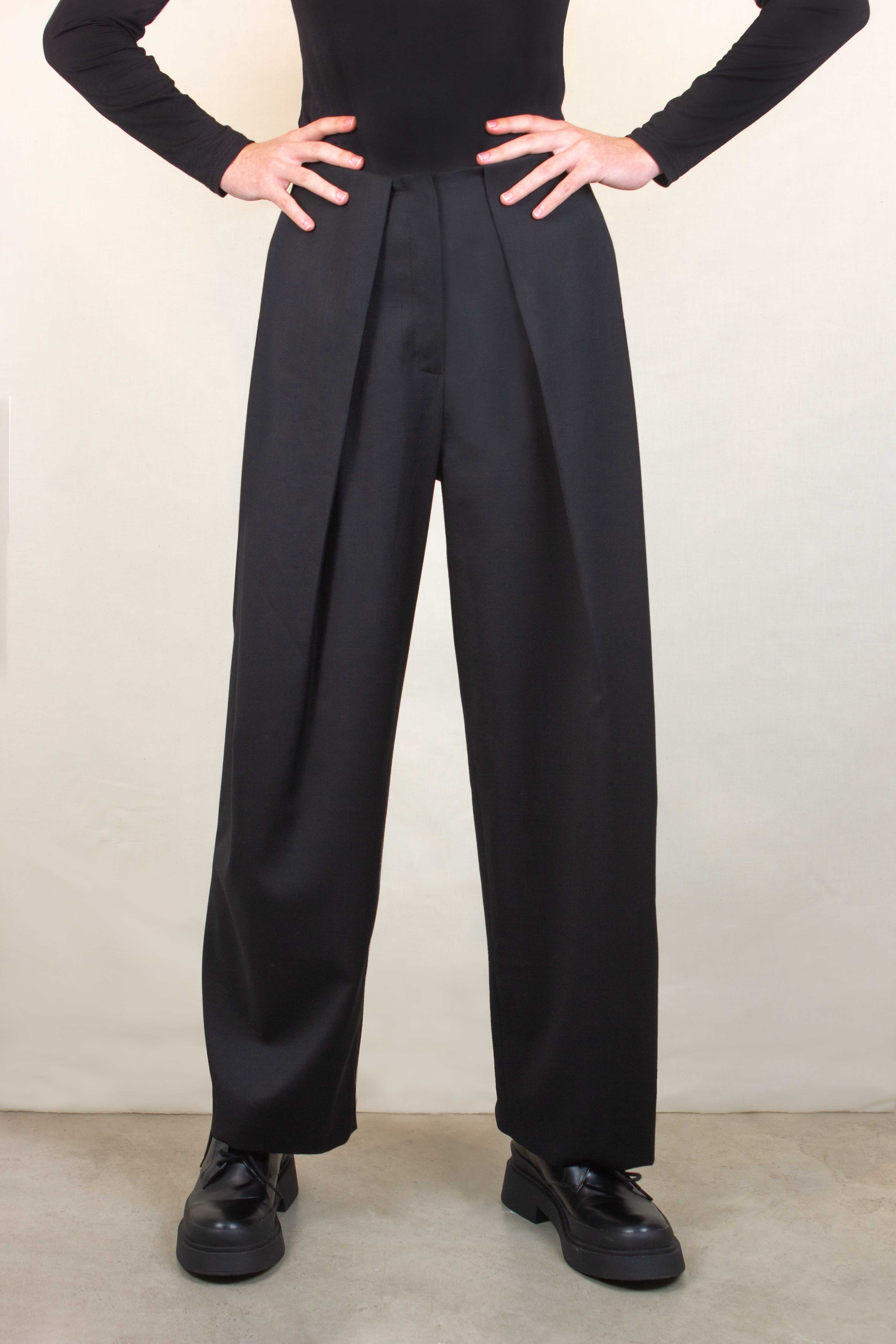 PANTALON grands plis