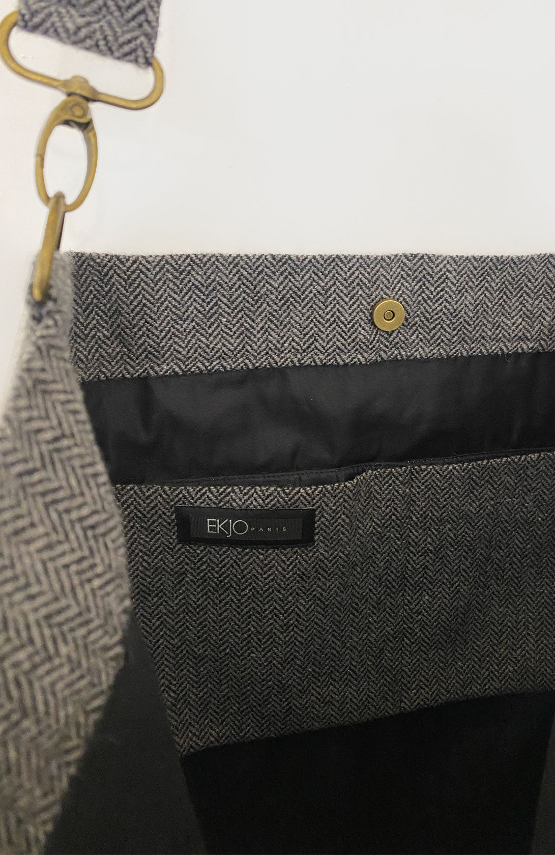 SAC cabas à bandoulière en laine